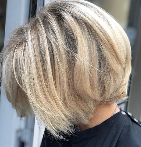 Стрижка каре на ножке Стрижка каре на ножке