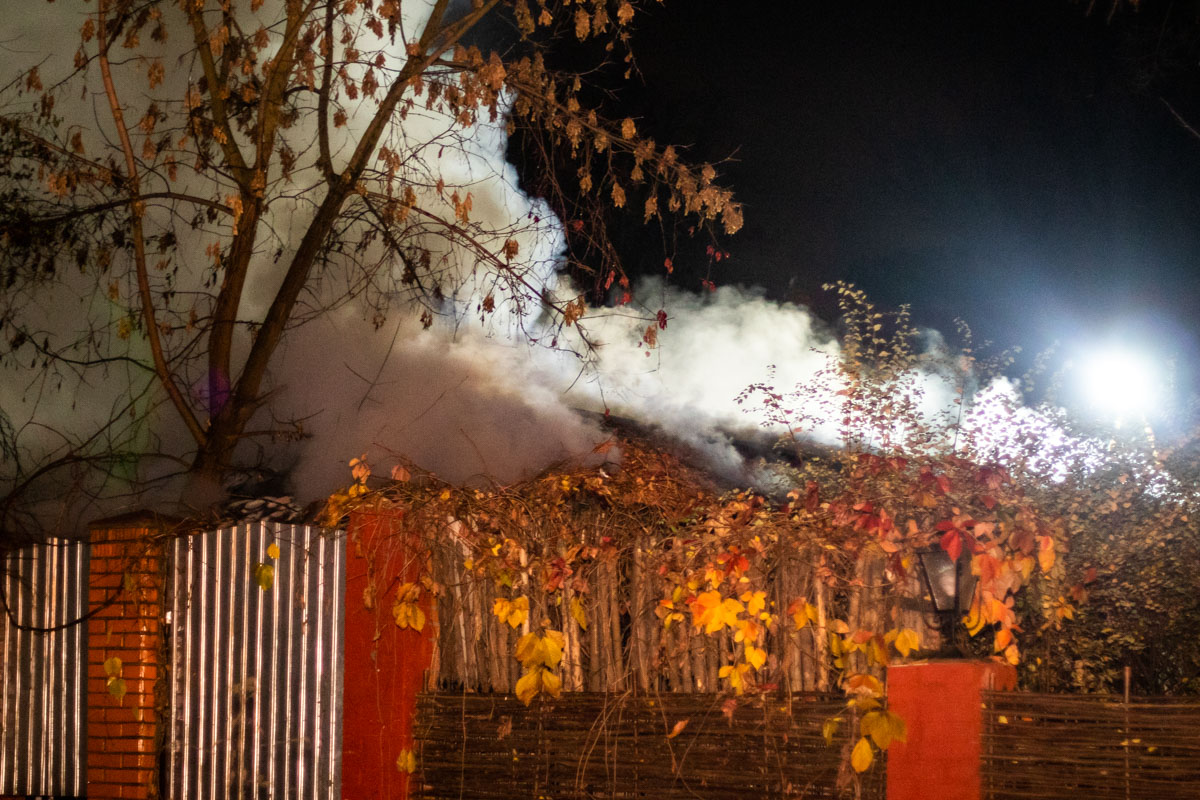 Пожар в Киеве Пожар в Киеве
