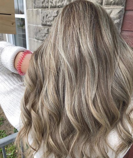 Окрашивание балаяж для блондинок