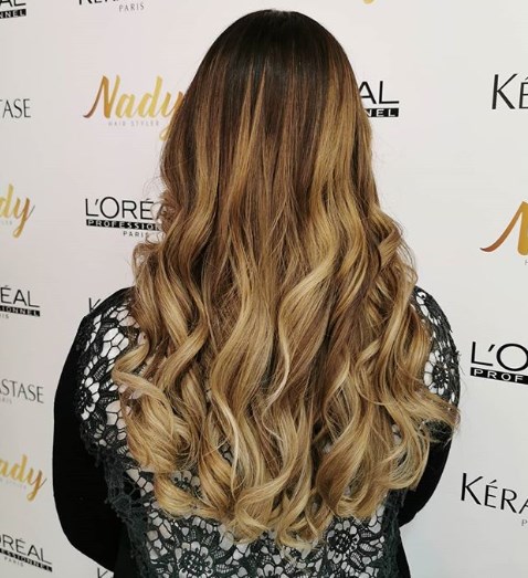 Окрашивание балаяж для блондинок