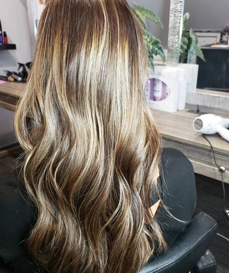 Окрашивание балаяж для блондинок