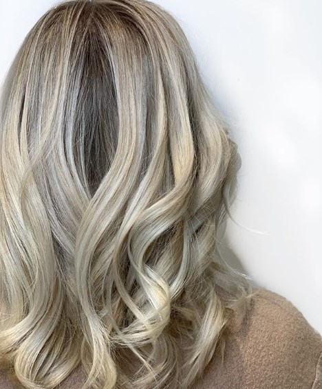 Окрашивание балаяж для блондинок