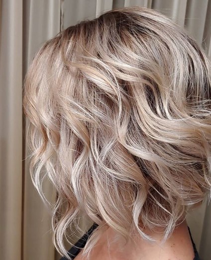 Окрашивание балаяж для блондинок