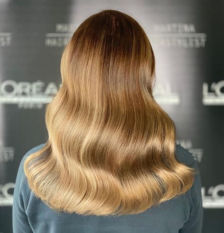 Окрашивание балаяж для блондинок