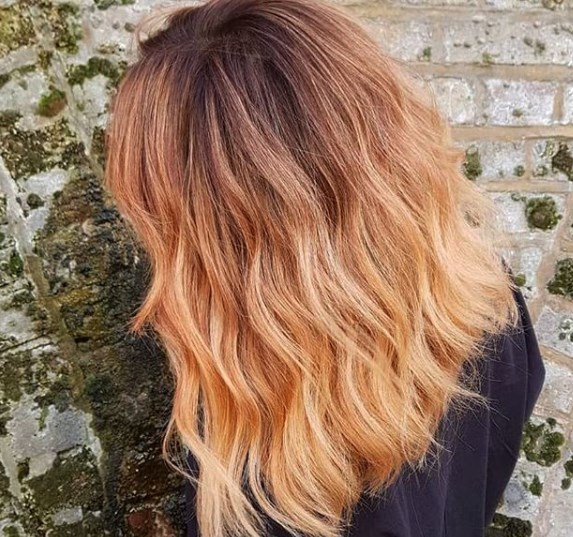 Окрашивание балаяж для блондинок