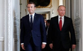 Путін і Макрон Путін і Макрон