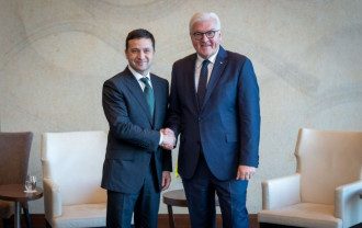 Владимир Зеленский и Франк-Вальтер Штайнмайер провели встречу Фото president.gov.ua Владимир Зеленский и Франк-Вальтер Штайнмайер провели встречу Фото president.gov.ua