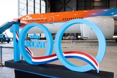 KLM празднует 100-летний юбилей KLM празднует 100-летний юбилей