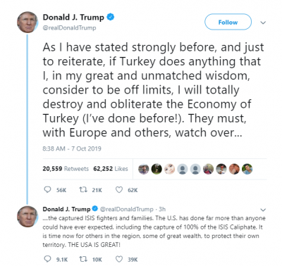 "Разрушу и уничтожу": Трамп слетел с катушек и пригрозил Турции