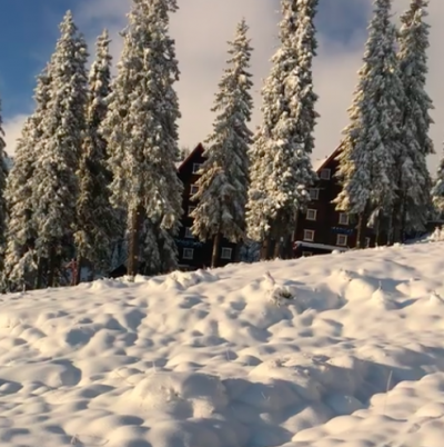 Драгобрат снег