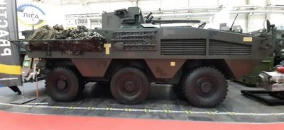 В Украине презентовали новый броневик Атаман-3