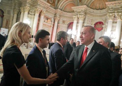 Поклонская и Бальбек с Эрдоганом Поклонская и Бальбек с Эрдоганом