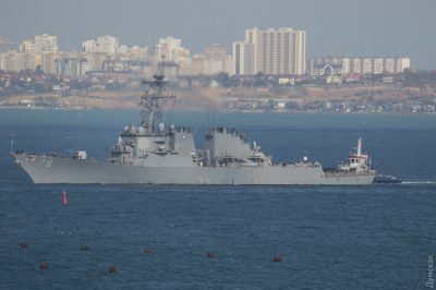 В Украину прибыл оснащенный крылатыми ракетами эсминец США