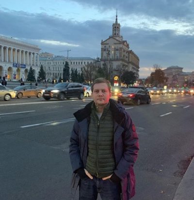 Борис Корчевников гулял по Крещатику