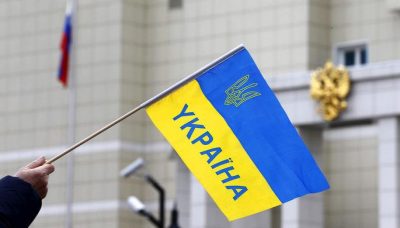 Украина, флаг 