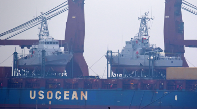 В Одессу доставили американские военные катера Порошенко. Фото