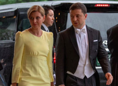 Владимир и Елена Зеленские в Японии Владимир и Елена Зеленские в Японии