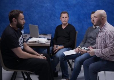 скриншот из видеоАрахамия и Дубинский проходят тест на ложь