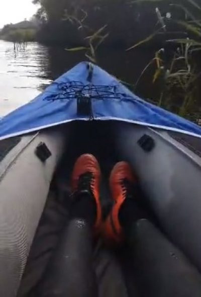 Черновол на лодке ищет Портнова под Киевом Черновол на лодке ищет Портнова под Киевом