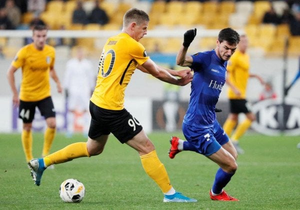 Александрия – Гент – 1:1: украинская команда вырвала ничью в Лиге Европы