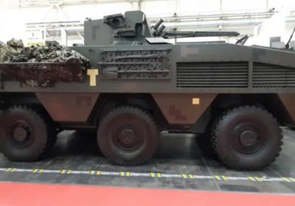 В Украине презентовали новый броневик Атаман-3