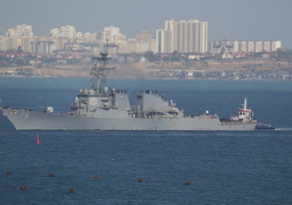 В Украину прибыл оснащенный крылатыми ракетами эсминец США