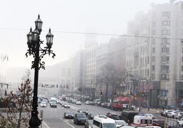 Туман в Киеве: красочные фото "сказочной" столицы