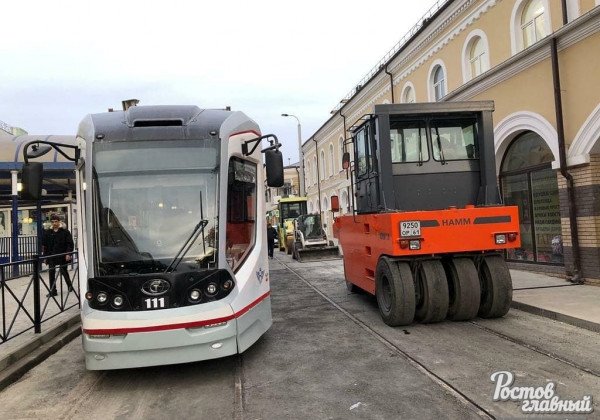 "Принесли в жертву": в Ростове к приезду патриарха Кирилла "облагородили" трамвайные пути