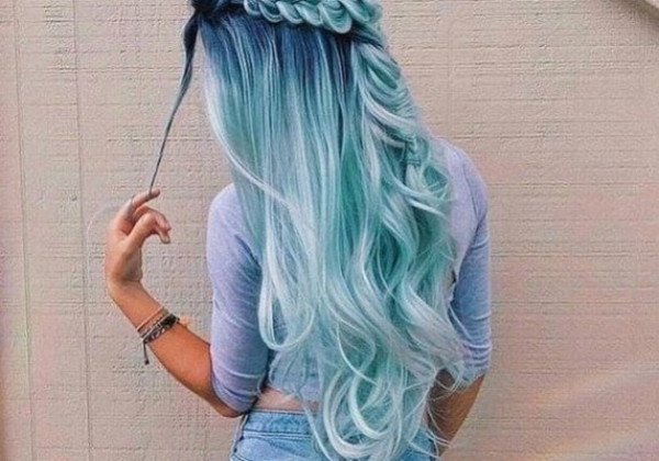 Синие и голубые волосы – новое модное окрашивание волос 2019 – 30 фото