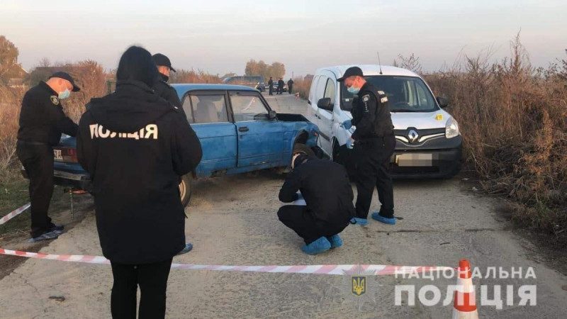 Под Киевом ДТП закончилось перестрелкой, один человек ранен