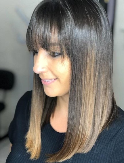 Модная стрижка лонг боб