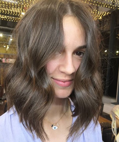 Модная стрижка лонг боб