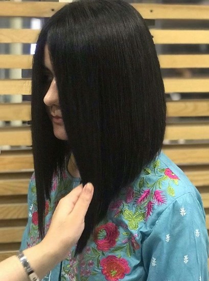 Модная стрижка лонг боб