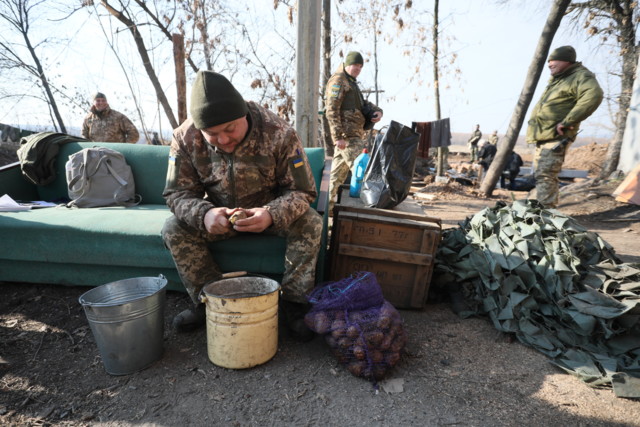 Золотое после разведения сил