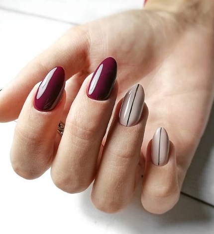 Бежевый маникюр Бежевый маникюр