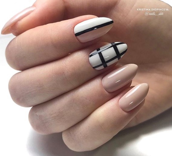 Бежевый маникюр Бежевый маникюр