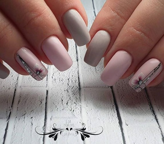 Бежевый маникюр Бежевый маникюр