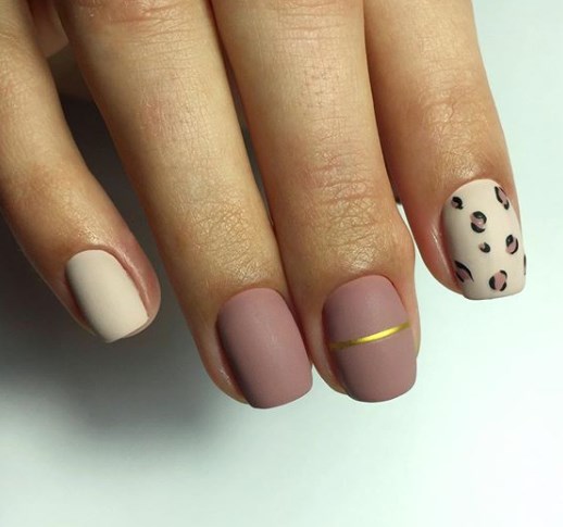 Бежевый маникюр Бежевый маникюр