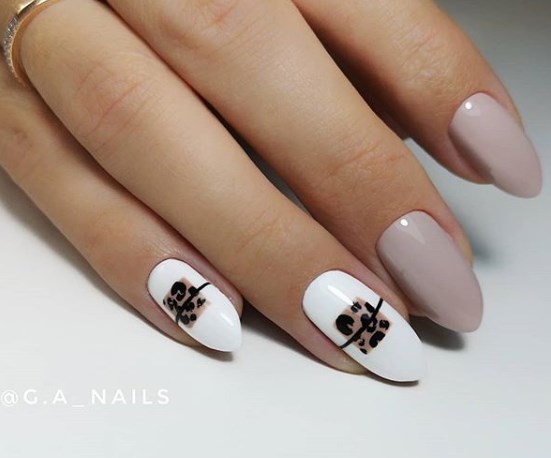 Бежевый маникюр Бежевый маникюр