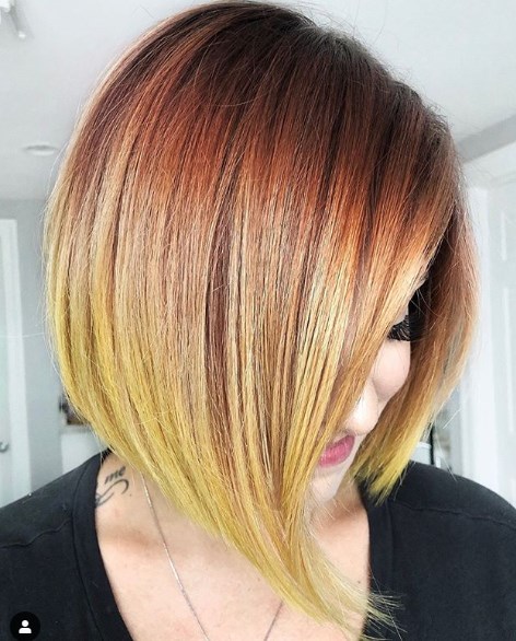 Стрижки боб и лоб