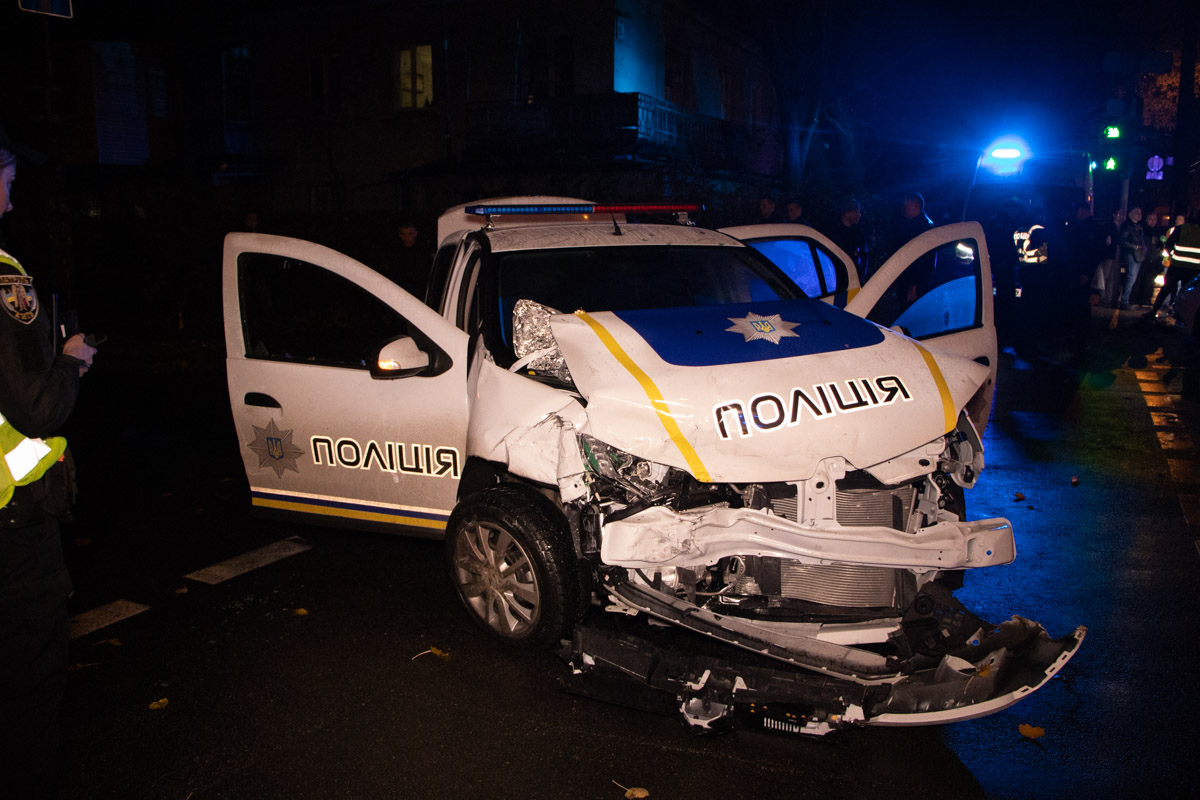 Копы попали в ДТП Копы попали в ДТП