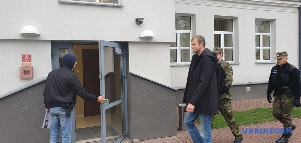 Игоря Мазура доставили в прокуратуру Хелма