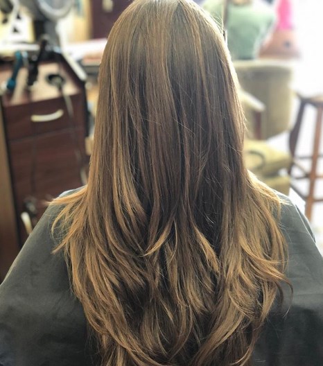 Модные стрижки на длинные волосы 2019-2020