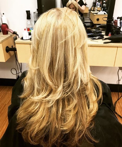 Модные стрижки на длинные волосы 2019-2020