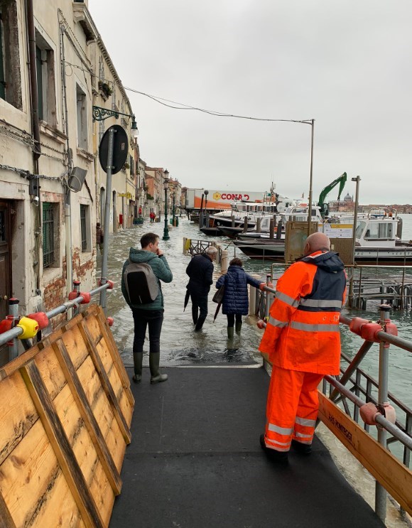 Наводнение в Венеции