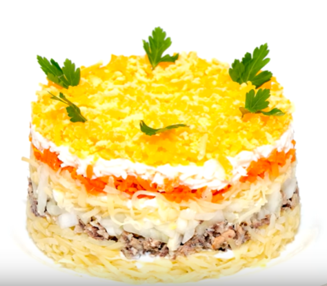 Классический салат мимоза может украсить новогодний стол 2020 - Новогодние рецепты салатов 2019