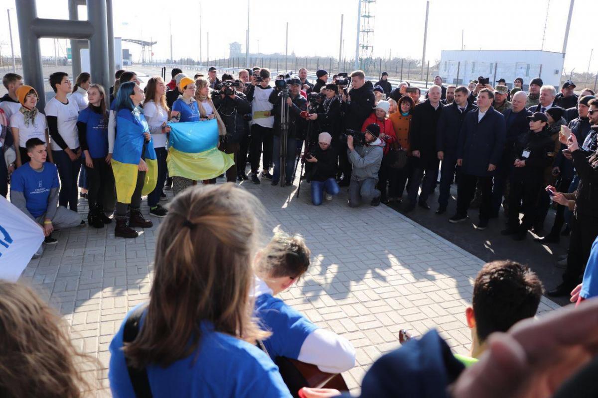 Открыли КПВВ в Крым