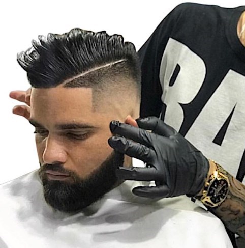 Мужсая стрижка андеркат