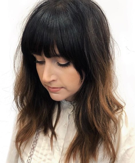 Стрижка шегги на длинные волосы 