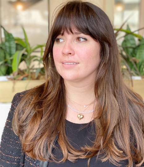 Стрижка шегги на длинные волосы 